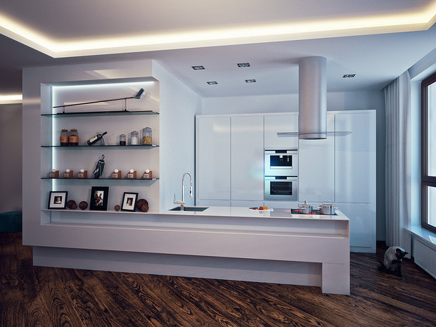 Фото из портфолио Квартира в Сестрорецке – фотографии дизайна интерьеров на INMYROOM