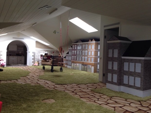 Фото из портфолио Детская игровая комната в коттедже  – фотографии дизайна интерьеров на INMYROOM