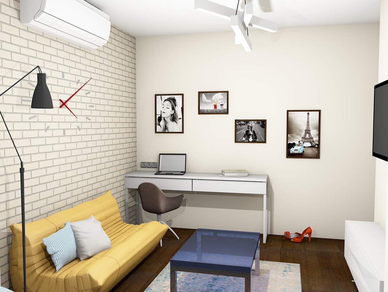 Фото из портфолио Квартира в Красногорске – фотографии дизайна интерьеров на INMYROOM Фото из портфолио Квартира в Красногорске – фотографии дизайна интерьеров на INMYROOM