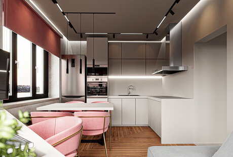 Квартира 39,0 м². Планерная ул., ЖК «New Time»