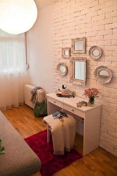 Фотография: Спальня в стиле Прованс и Кантри, Скандинавский, DIY, Малогабаритная квартира, Квартира, Дома и квартиры – фото на INMYROOM