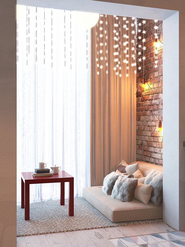 Фото из портфолио Loft для небольшой квартиры. – фотографии дизайна интерьеров на INMYROOM