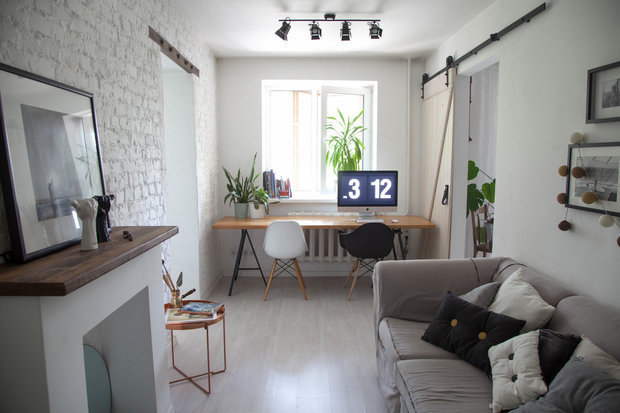 Дизайн: хозяева квартиры Марианна и Никита 