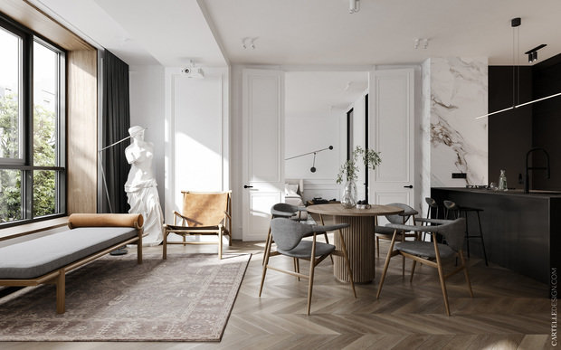 Фото из портфолио Granville – фотографии дизайна интерьеров на INMYROOM