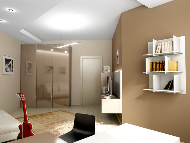Фото из портфолио Квартира в стиле хай-тек – фотографии дизайна интерьеров на INMYROOM