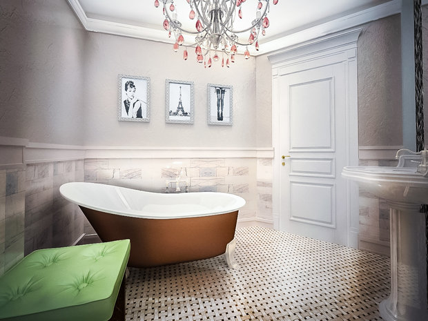 Фото из портфолио Квартира в Парадном квартале. – фотографии дизайна интерьеров на INMYROOM