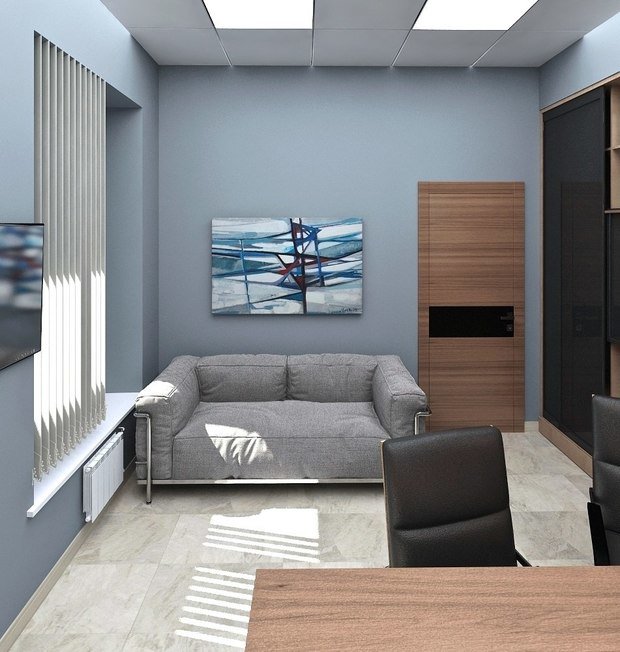 Фото из портфолио Офис на 8-Советской. Санкт-Петербург  – фотографии дизайна интерьеров на INMYROOM