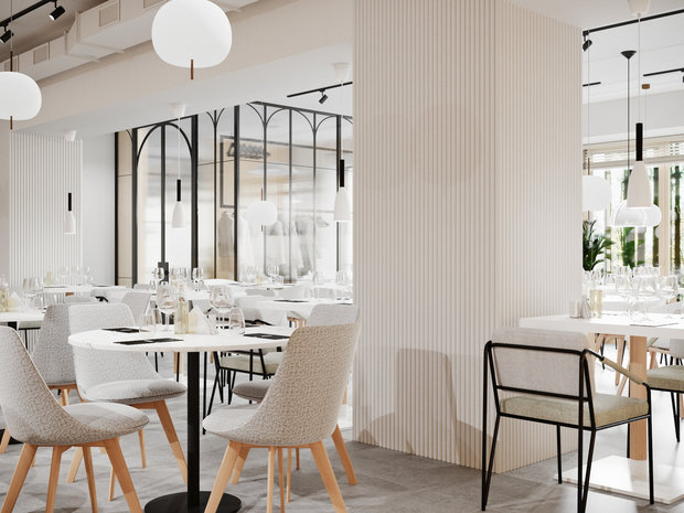 Фото из портфолио Ресторан ЭКО – фотографии дизайна интерьеров на INMYROOM