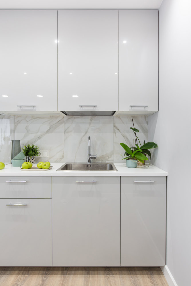 Фотография: Кухня и столовая в стиле Современный, Квартира, Студия, Проект недели, Монолитный дом, до 40 метров, 40-60 метров, Татьяна Лушина – фото на INMYROOM