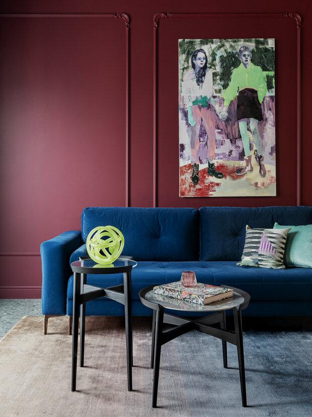 Фотография: Гостиная в стиле Современный, Эклектика, Квартира, Проект недели, Минск, Блочный дом, 3 комнаты, 60-90 метров, Екатерина Кузькова – фото на INMYROOM