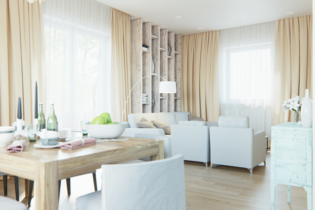 Фото из портфолио Загородный дом в Ленинградской области – фотографии дизайна интерьеров на INMYROOM