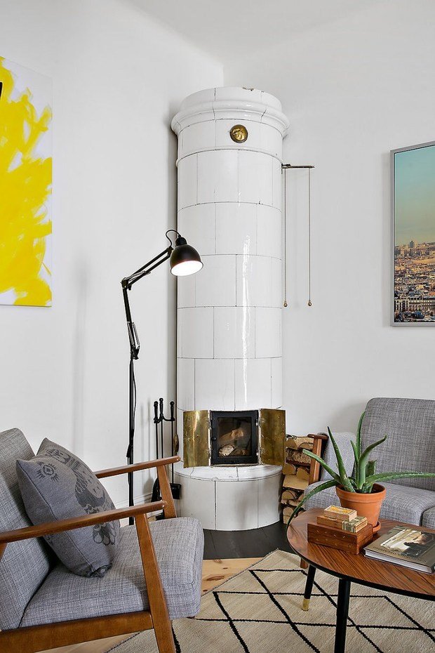 Фото из портфолио Балкон + кафельная ПЕЧЬ!!!! – фотографии дизайна интерьеров на INMYROOM