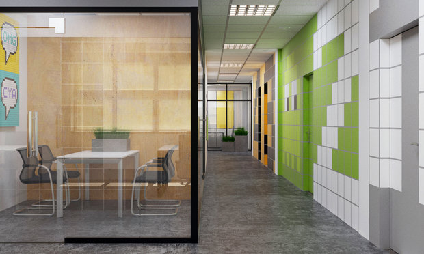 Фото из портфолио Офис IT компании Daxx – фотографии дизайна интерьеров на INMYROOM