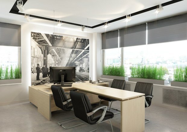 Фото из портфолио Офис – фотографии дизайна интерьеров на INMYROOM