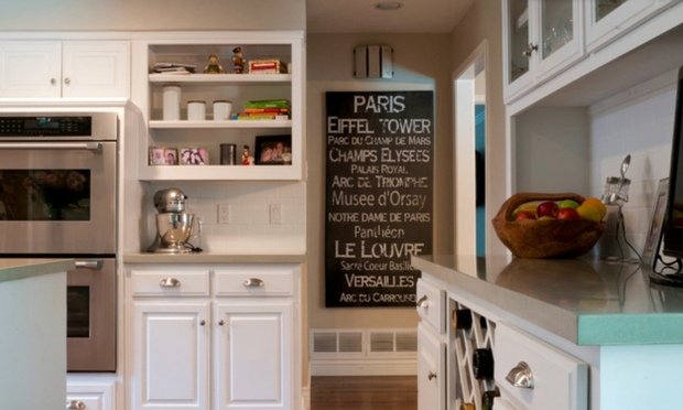 Фотография: Кухня и столовая в стиле Скандинавский, DIY, Дом, Цвет в интерьере, Дома и квартиры, Белый – фото на INMYROOM