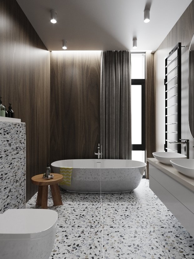 Фото из портфолио Солнечное – фотографии дизайна интерьеров на INMYROOM