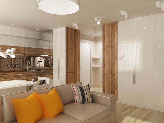 Фото из портфолио Белый фон для яркой жизни – фотографии дизайна интерьеров на INMYROOM