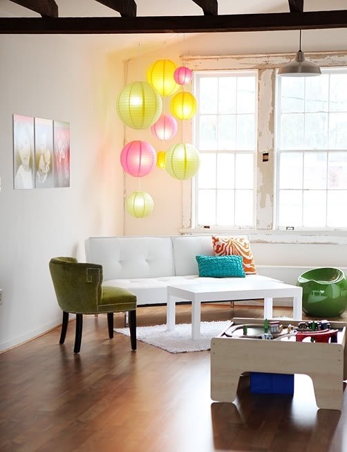 Фотография: Гостиная в стиле Лофт, Современный, Эклектика, Декор интерьера, Мебель и свет, Декор дома – фото на INMYROOM