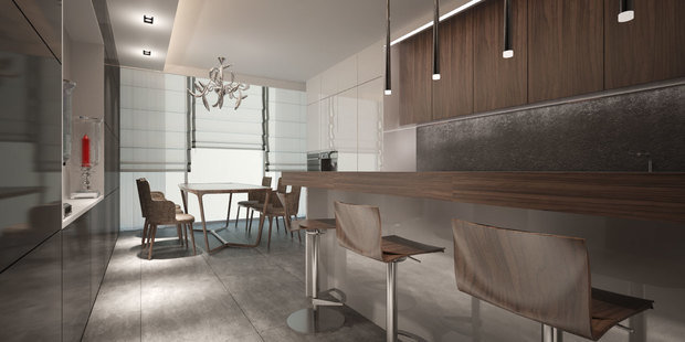 Фото из портфолио Интерьер двухкомнатной квартиры на Варшавской – фотографии дизайна интерьеров на INMYROOM