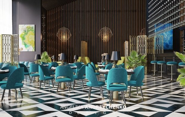 Фото из портфолио Restraunt – фотографии дизайна интерьеров на INMYROOM