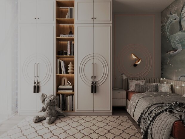 Фото из портфолио Детская для девочки 8 лет – фотографии дизайна интерьеров на INMYROOM