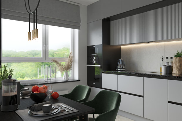 Фото из портфолио ЖК Московский 56кв м – фотографии дизайна интерьеров на INMYROOM