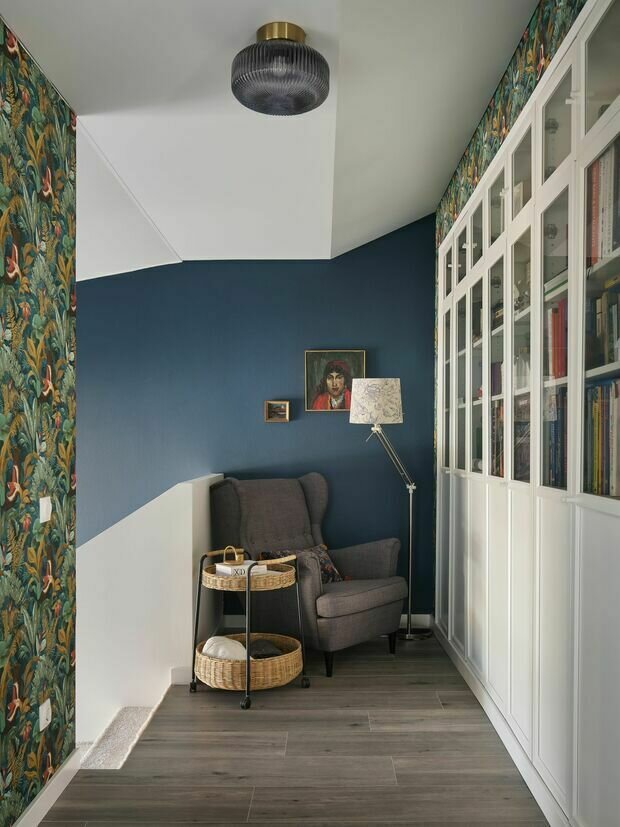 Фотография: Кабинет в стиле Скандинавский, Современный, Эклектика, Минимализм, Эко, Проект недели, Таунхаус, 4 и больше, Более 90 метров, Тюмень – фото на INMYROOM