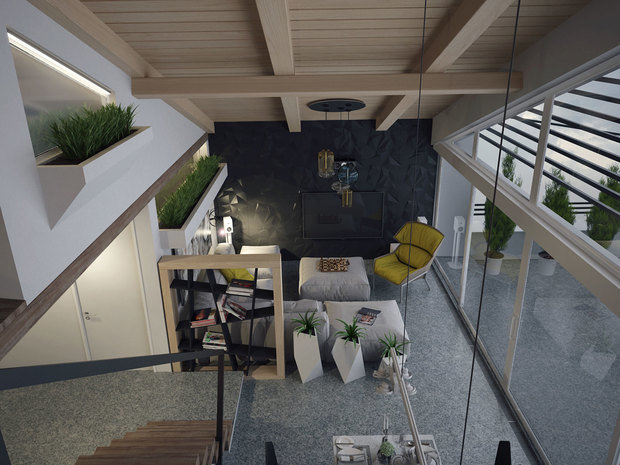 Фото из портфолио  penthouse Олимп – фотографии дизайна интерьеров на INMYROOM