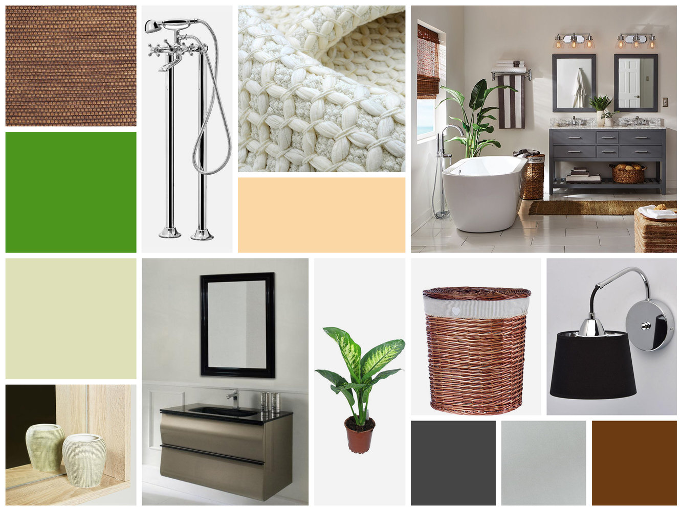 Мудборд с товарами из магазина Leroy Merlin Мудборд с товарами из магазина Leroy Merlin