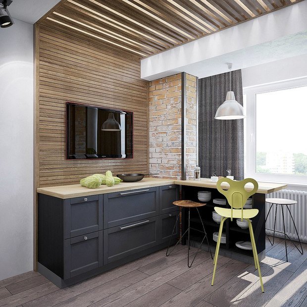 Фото из портфолио Лофт – фотографии дизайна интерьеров на INMYROOM