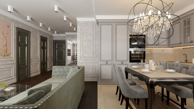 Фото из портфолио ЖК Яуза-Парк – фотографии дизайна интерьеров на INMYROOM