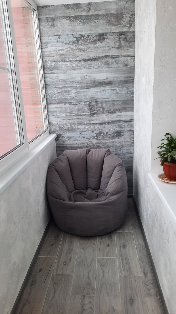 Фото из портфолио Кресло мешок Дримберг – фотографии дизайна интерьеров на INMYROOM