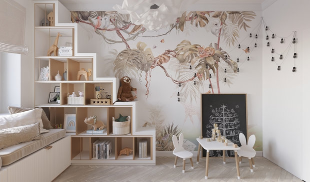 Фото из портфолио Детская комната в современном стиле – фотографии дизайна интерьеров на INMYROOM