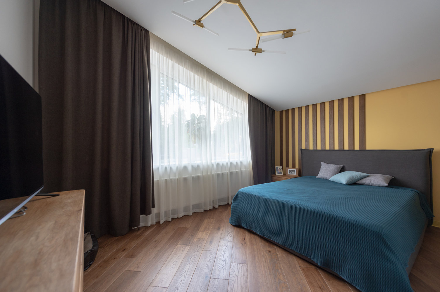 Фотография: Спальня в стиле Современный, Дом, Проект недели, Дом и дача, Московская область, 4 и больше, Более 90 метров, Елена Богдан – фото на INMYROOM