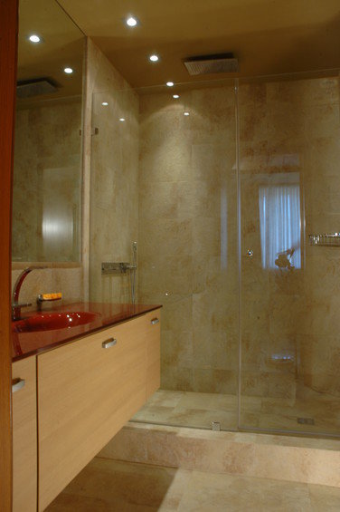 Фотография: Ванная в стиле Современный, Квартира, Дома и квартиры – фото на INMYROOM