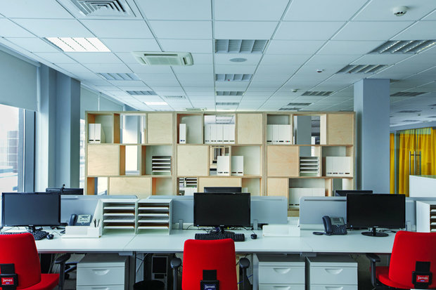 Фото из портфолио Офис компании Б2Б центр – фотографии дизайна интерьеров на INMYROOM