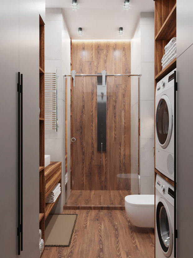 Фото из портфолио Сердце Столицы \ 96 кв. м. – фотографии дизайна интерьеров на INMYROOM