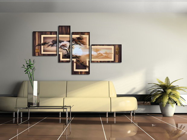 Фото из портфолио Модульные картины – фотографии дизайна интерьеров на INMYROOM