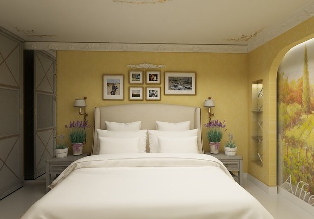 Фото из портфолио Спальня – фотографии дизайна интерьеров на INMYROOM