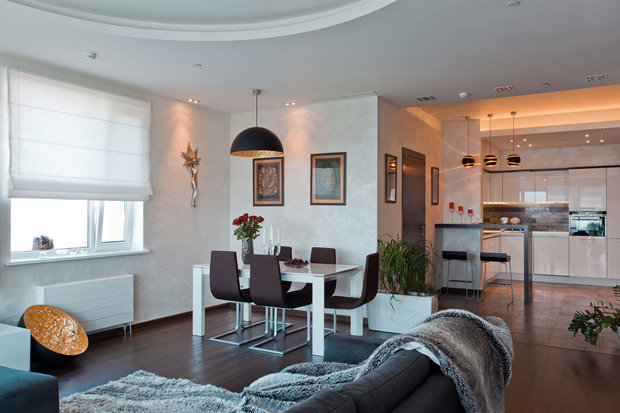Фото из портфолио Квартира в современном стиле, ЖК Well House – фотографии дизайна интерьеров на INMYROOM