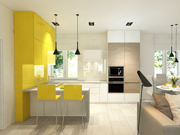 Фото из портфолио Кусочек льда – фотографии дизайна интерьеров на INMYROOM