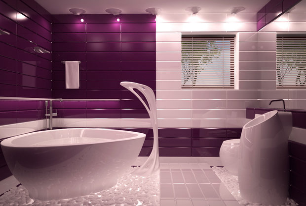 Фотография: Ванная в стиле Современный, Хай-тек, Дом, Минимализм, Проект недели – фото на INMYROOM