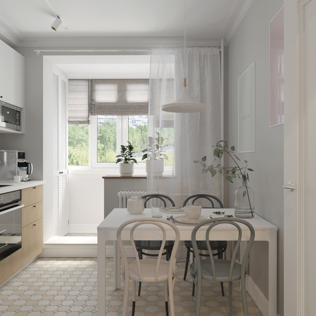 Фото из портфолио BAKULEVA FLAT – фотографии дизайна интерьеров на INMYROOM