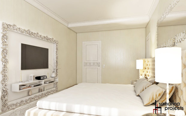 Фото из портфолио  "Золотые оттенки классики"  – фотографии дизайна интерьеров на INMYROOM