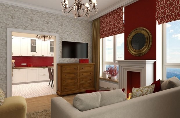 Фотография: Гостиная в стиле Классический, Проект недели, ПРЕМИЯ INMYROOM – фото на INMYROOM