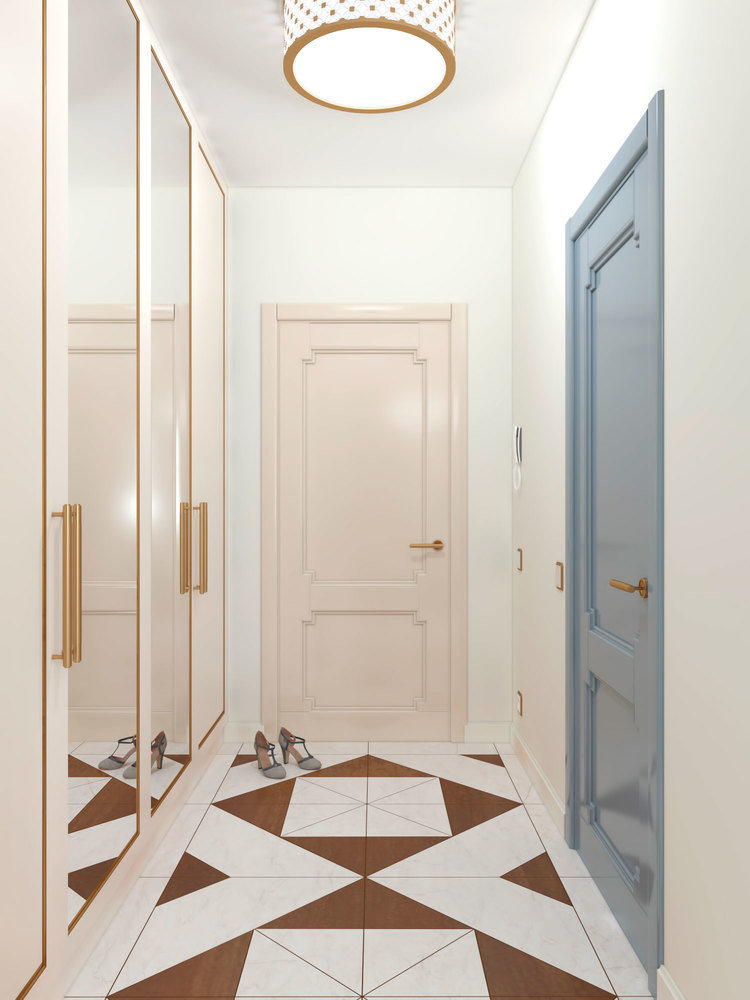 Фотография: Прихожая в стиле Современный, Квартира, Проект недели, Московская область, Ирина Кривцова, Одинцовский район, 2 комнаты, 40-60 метров, Монолитно-кирпичный, ЖК «Князь Голицын» – фото на INMYROOM