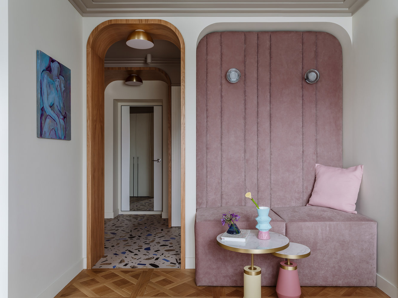 Фотография: Гостиная в стиле Современный, Квартира, Проект недели, Санкт-Петербург, 3 комнаты, 40-60 метров, Петербург Дизайн, Анна Акшевская – фото на INMYROOM Фотография: Гостиная в стиле Современный, Квартира, Проект недели, Санкт-Петербург, 3 комнаты, 40-60 метров, Петербург Дизайн, Анна Акшевская – фото на INMYROOM