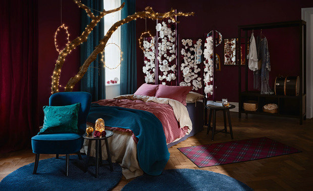 Фотография: Спальня в стиле Восточный, Советы, Новый Год, ИКЕА, подарки, подарки к новому году – фото на INMYROOM