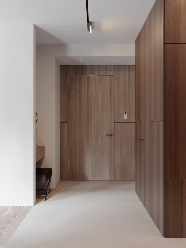 Фотография: Прихожая в стиле Минимализм, Квартира, Проект недели, 4 и больше, Более 90 метров, Ab-architects, Level Barvikha – фото на INMYROOM Фотография: Прихожая в стиле Минимализм, Квартира, Проект недели, 4 и больше, Более 90 метров, Ab-architects, Level Barvikha – фото на INMYROOM