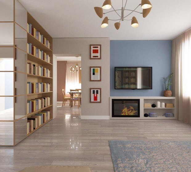 Фото из портфолио Квартира ул. Савушкина – фотографии дизайна интерьеров на INMYROOM